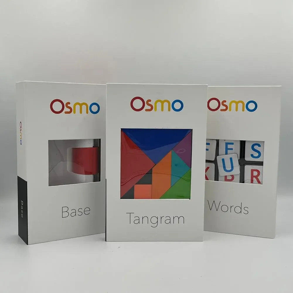 Osmo Educational Starter Kit Words Tangram Base for iPad Complete